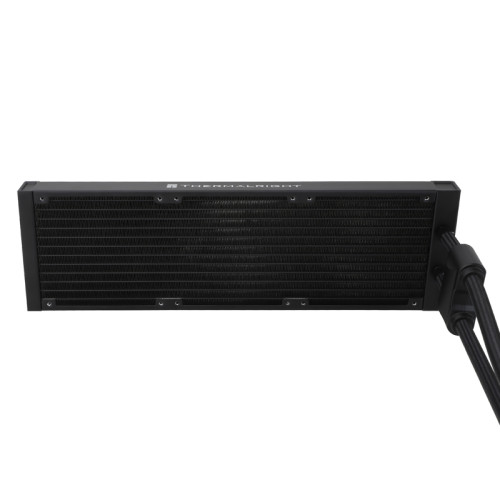 Водяное охлаждение для процессора/ Thermalright Frozen Notte 360 Black Argb V2 (360mm, Black, ARGB/ Fans: 3x120mm, 72.37CFM, 27.7dBA, 2000RPM/ Pump height 54mm, 28dBA, 5300RPM, Rad thickness 27mm/ S: 1200, 1700, 1851, 2011, 2066, 115X, AM2, AM2+, AM3, AM3