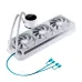 Система жидкостного охлаждения/ Water Cooling System JONSBO TH-360 White (300W, 360mm, LED temp., White, ARGB/ Fans: 3x120mm, 62.4CFM, 37.3dBA, 2400RPM/ Pump height 72mm, 30dBA, 2400RPM, Rad thickness 27mm/ S: 1851, 1700, 1200, 115X, AM5, AM4)