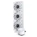 Система жидкостного охлаждения/ Water Cooling System JONSBO TG-360 White (300W, 360mm, White, ARGB/ Fans: 3x120mm, 66.19CFM, 35.4dBA, 1800RPM/ Pump height 72mm, 30dBA, 2400RPM, Rad thickness 27mm/ S: 1700, 1200, 115X, AM5, AM4)