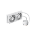 Водяное охлаждение для процессора/ Water Cooling System SAMA L40 White (240mm, White, ARGB/ Fans: 2x120mm, 82.79CFM, 29dBA, 2000RPM/ Pump height 52mm, 29dBA, 2500RPM, Rad thickness 27mm/ S: 1851, 1700, 1200, 20XX, 115X, AM5, AM4)