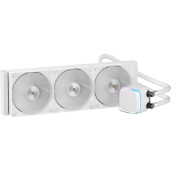 Система жидкостного охлаждения/ Water Cooling System Ocypus Iota L36 WH (300W, 360mm, White, ARGB Pump, Fans: 3x120mm, 77CFM, 2000RPM/ Pump height 65mm, 27dBA, 3100RPM, Rad thickness 27mm/ S: 1851, 1700, 1200, 115X, AM5, AM4)