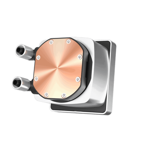 Система охлаждения/ Water Cooling System PCCooler DT360 ARGB Display WH (300W, 360mm, LED temp., White, ARGB/ Fans: 3x120mm, 83.83CFM, 3000RPM/ Pump height 62mm, 15dBA, 2600RPM, Rad thickness 27mm/ S: 1851, 1700, 1200, 115X, AM5, AM4)