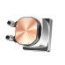 Система охлаждения/ Water Cooling System PCCooler DT360 ARGB Display WH (300W, 360mm, LED temp., White, ARGB/ Fans: 3x120mm, 83.83CFM, 3000RPM/ Pump height 62mm, 15dBA, 2600RPM, Rad thickness 27mm/ S: 1851, 1700, 1200, 115X, AM5, AM4)