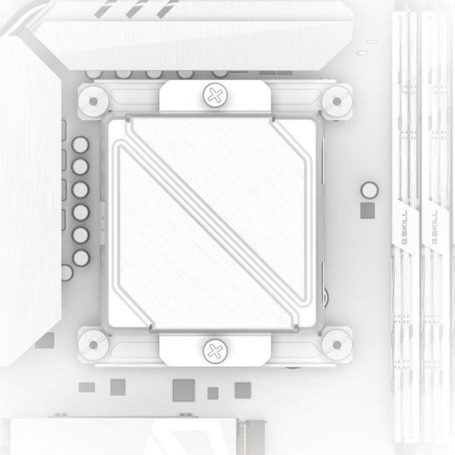 Вентилятор для процессора ID-Cooling  Cooler DASHFLOW 240 BASIC WHITE 250W all Intel/AMD