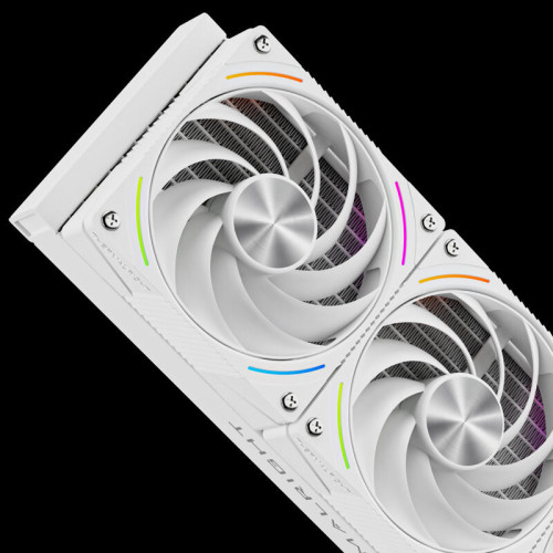 Водяное охлаждение для процессора/ Water Cooling System Thermalright Rainbow Vision 360 Turbo (360mm, LED, White, ARGB/ Fans: 3x120mm, 120.38CFM, 44.7dBA, 3000RPM/ Pump height 86mm, 6400RPM, Rad thickness 27mm/ S: 1700, 1200, 1851, 115X, 2011, 2066, AM5, 