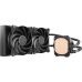 Система охлаждения/ Cooler Master MasterLiquid Lite 240 (200W, 240mm, fans: 2x120mm/66.7CFM/30dBa/2000rpm, 1200/115X/2066/2011-V3/2011/AM5/AM4/AM3/AM3+/AM2/AM2+/FM2/FM2+/FM1/1700 only with bracket)