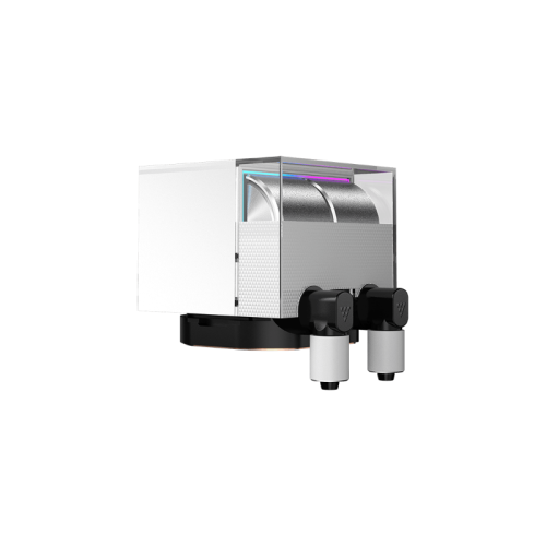 Система охлаждения/ Water Cooling System PCCooler DS360 ARGB Display WH (310W, 360mm, LED, White, ARGB/ Fans: 3x120mm, 90.56CFM, 39.8dBA, 2500RPM/ Pump height 65mm, 15dBA, 2600RPM, Rad thickness 27mm/ S: 1851, 1700, 1200, 115X, AM5, AM4)