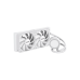 Водяное охлаждение для процессора/ Water Cooling System SAMA L40 White (240mm, White, ARGB/ Fans: 2x120mm, 82.79CFM, 29dBA, 2000RPM/ Pump height 52mm, 29dBA, 2500RPM, Rad thickness 27mm/ S: 1851, 1700, 1200, 20XX, 115X, AM5, AM4)