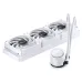 Система жидкостного охлаждения/ Water Cooling System JONSBO TG-360 White (300W, 360mm, White, ARGB/ Fans: 3x120mm, 66.19CFM, 35.4dBA, 1800RPM/ Pump height 72mm, 30dBA, 2400RPM, Rad thickness 27mm/ S: 1700, 1200, 115X, AM5, AM4)