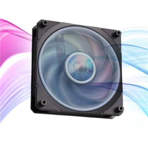 Система охлаждения/ Cooler Master MasterLiquid PL240 Flux (240W, 240mm, ARGB, fans:2x120mm/72.37CFM/32dBa/2300rpm, 1700/1200/115X/2066/2011-V3/2011/AM5/AM4/AM3/AM3+/AM2/AM2+/FM2/FM2+/FM1/TR4)