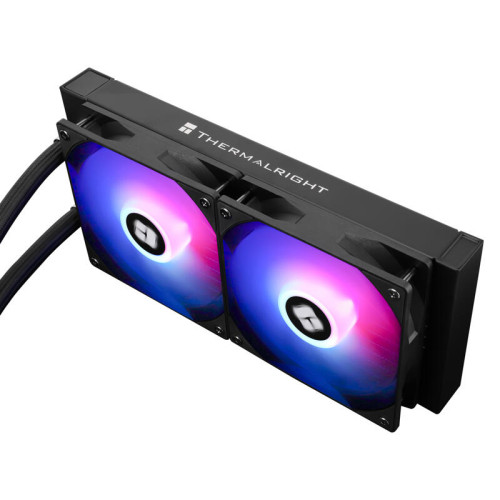 Система жидкостного охлаждения/ Система жидкостного охлаждения Thermalright Aqua Elite Black 240 ARGB V3, 2 вентилятора 120x120 мм, 1500 об/мин, 25.6 дБ, 66.17 CFM, 4-pin PWM + 3-pin 5V ARGB (Addressable RGB), black Система жидкостного охлаждения/ Система жидкостного охлаждения Thermalright Aqua Elite Black 240 ARGB V3, 2 вентилятора 120x120 мм, 1500 об/мин, 25.6 дБ, 66.17 CFM, 4-pin PWM + 3-pin 5V ARGB (Addressable RGB), black