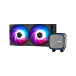 Жидкостная система охлаждения MSI MAG CORELIQUID A13 240 2x ARGB Fan, ARGB Block,