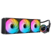 Система жидкостного охлаждения/ Water Cooling System JONSBO TG-420 ARGB Black (300W, 420mm, Black, ARGB/ Fans: 3x140mm, 93.73CFM, 36.2dBA, 1800RPM/ Pump height 54.55mm, 30dBA, 2400RPM, Rad thickness 54.5mm/ S: 1851, 1700, 1200, 115X, AM5, AM4)