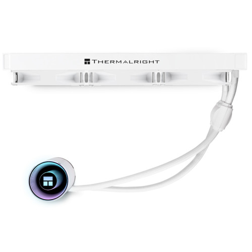 Водяное охлаждение для процессора/ Thermalright Frozen Notte 360 White Argb V2 (360mm, White, ARGB/ Fans: 3x120mm, 72.37CFM, 27.7dBA, 2000RPM/ Pump height 54mm, 28dBA, 5300RPM, Rad thickness 27mm/ S: 1200, 1700, 1851, 2011, 2066, 115X, AM2, AM2+, AM3, AM3 Водяное охлаждение для процессора/ Thermalright Frozen Notte 360 White Argb V2 (360mm, White, ARGB/ Fans: 3x120mm, 72.37CFM, 27.7dBA, 2000RPM/ Pump height 54mm, 28dBA, 5300RPM, Rad thickness 27mm/ S: 1200, 1700, 1851, 2011, 2066, 115X, AM2, AM2+, AM3, AM3