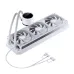 Система жидкостного охлаждения/ Water Cooling System JONSBO TH-360 White (300W, 360mm, LED temp., White, ARGB/ Fans: 3x120mm, 62.4CFM, 37.3dBA, 2400RPM/ Pump height 72mm, 30dBA, 2400RPM, Rad thickness 27mm/ S: 1851, 1700, 1200, 115X, AM5, AM4)
