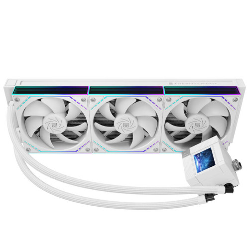 Система жидкостного охлаждения/ Water Cooling System Thermalright Core Matrix 360 Vision (360mm, LED, White, ARGB/ Fans: 3x120mm, 68.9CFM, 28.2dBA, 2000RPM/ Pump height 64.4mm, Rad thickness 27mm/ S: 1700, 1200, 1851, 115X, AM5, AM4)