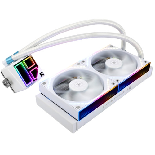 Водяное охлаждение для процессора/ Water Cooling System Thermalright Frozen Infinity 240 (240mm, White, ARGB/ Fans: 2x120mm, 68.9CFM, 28.2dBA, 2000RPM/ Pump height 60mm, Rad thickness 27mm/ S: 1700, 1200, 1851, 115X, AM5, AM4) Водяное охлаждение для процессора/ Water Cooling System Thermalright Frozen Infinity 240 (240mm, White, ARGB/ Fans: 2x120mm, 68.9CFM, 28.2dBA, 2000RPM/ Pump height 60mm, Rad thickness 27mm/ S: 1700, 1200, 1851, 115X, AM5, AM4)