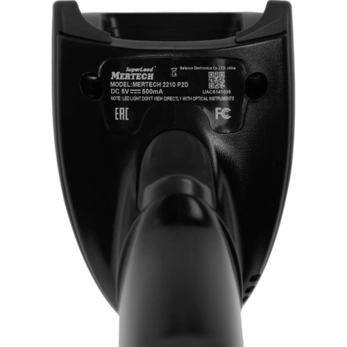 Сканер штрих-кода Mertech 2210 P2D 1D/2D проводной черный (4810)