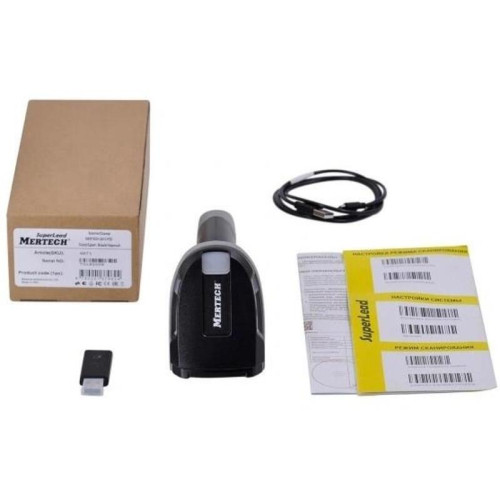 Сканер штрих-кода Mertech CL-2410 BLE Dongle 2D беспроводной черный (4220) 2600мАч