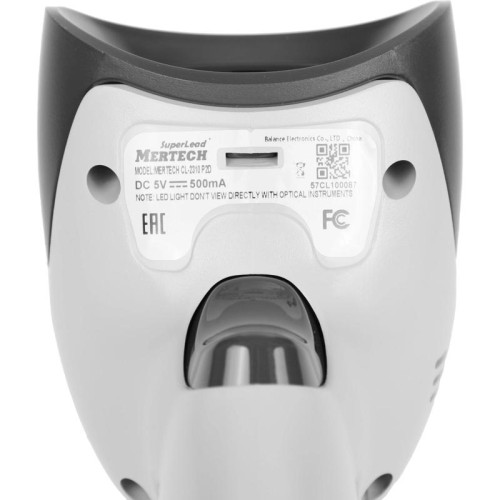 Сканер штрих-кода Mertech CL-2310 BLE Dongle P2D 1D/2D беспроводной белый (4560)