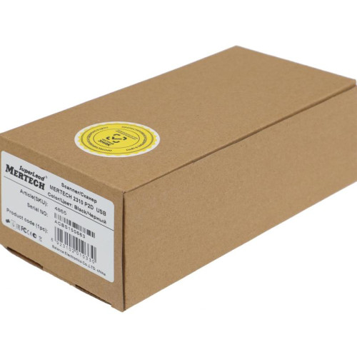 Сканер штрих-кода Mertech 2310 P2D 1D/2D проводной черный (4789/4865)