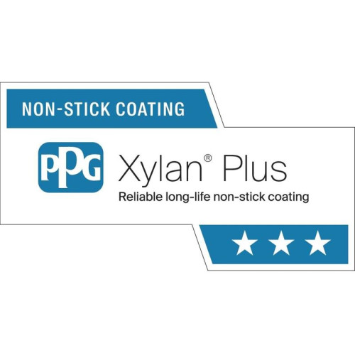 Сковорода/ Сковорода Rondell Buffalo RDA-1483 круглая 28см покрытие: Xylan Plus ручка несъемная (без крышки) черный