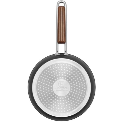 Сковорода/ Сковорода Rondell Fjord RDA-1794 круглая 24см покрытие: Xylan Plus ручка несъемная (без крышки) черный