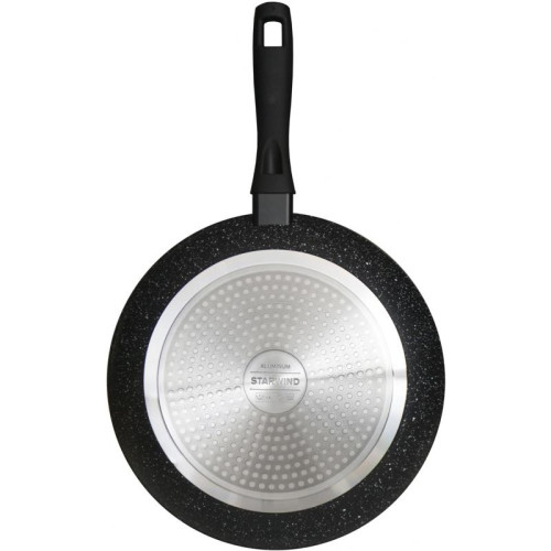 Сковорода/ Сковорода Starwind Optimum induction SW-OPI2028 круглая 28см покрытие: Xylan Plus ручка несъемная (без крышки) черный