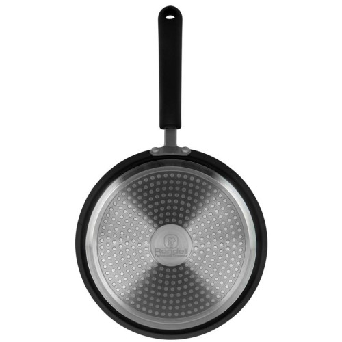 Сковорода блинная/ Сковорода блинная Rondell Pancake frypan RDA-022 круглая 24см покрытие: Xylan Plus ручка несъемная (без крышки) черный