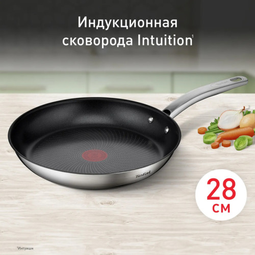 Сковорода 28 Intuition Tefal/ Сковорода Tefal Intuition 28 см B8170644 Сковорода 28 Intuition Tefal/ Сковорода Tefal Intuition 28 см B8170644