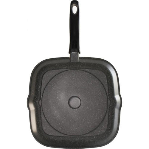 Сковорода-гриль/ Сковорода-гриль Starwind Chef SW-CH3027GGR квадратная покрытие: Pfluon ручка несъемная (без крышки) серый