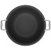 Сковорода ВОК (WOK)/ Сковорода ВОК (WOK) Rondell Elements RDA-114 круглая 32см покрытие: TriTitan ручка несъемная (с крышкой) черный