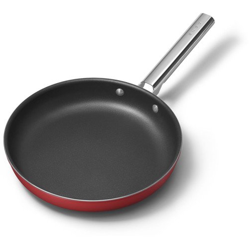 Посуда SMEG/ Сковорода 28 см, красная