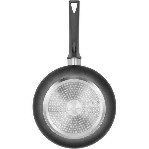 Сковорода/ Сковорода Rondell Strike RDA-1354 круглая 24см покрытие: Xylan Plus ручка несъемная (без крышки) серый