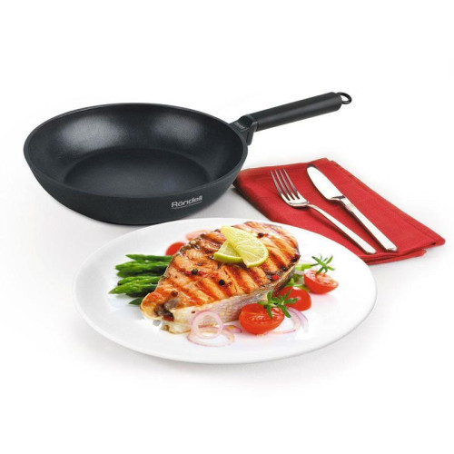 Сковорода/ Сковорода Rondell Loft RDA-1145 круглая 28см покрытие: TriTitan ручка несъемная (без крышки) черный