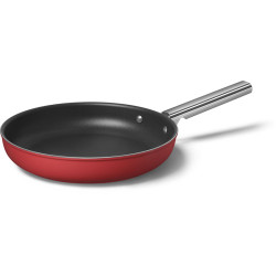 Посуда SMEG/ Сковорода 28 см, красная