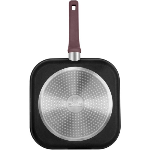 Сковорода-гриль/ Сковорода-гриль Rondell Fest RDA-1525 квадратная 26см покрытие: Xylan Plus ручка несъемная (без крышки) черный