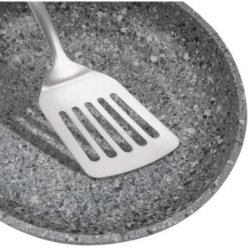 Сковорода/ Сковорода Rondell Granit Carrara RDA-1845 круглая 26см покрытие: Quantum2 ручка несъемная (без крышки) серый