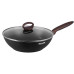 Сковорода ВОК (WOK)/ Сковорода ВОК (WOK) Rondell Tierno RDA-1581 круглая 28см покрытие: Xylan Plus ручка несъемная (с крышкой) черный Сковорода ВОК (WOK)/ Сковорода ВОК (WOK) Rondell Tierno RDA-1581 круглая 28см покрытие: Xylan Plus ручка несъемная (с крышкой) черный