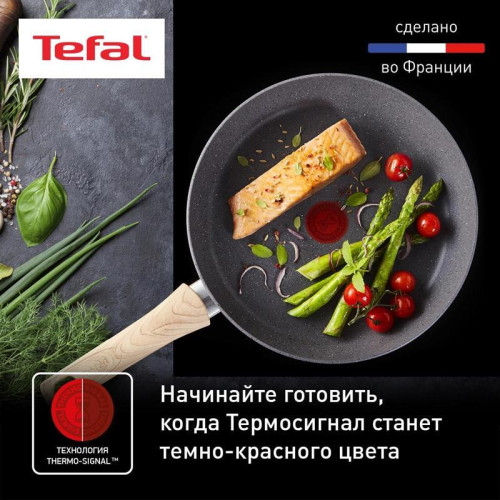 Сковорода/ Сковорода Tefal Natural Force G2660572 круглая 26см ручка несъемная (без крышки) серый (2100118264) Сковорода/ Сковорода Tefal Natural Force G2660572 круглая 26см ручка несъемная (без крышки) серый (2100118264)