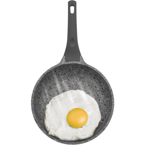 Сковорода/ Сковорода Rondell Granit Carrara RDA-1845 круглая 26см покрытие: Quantum2 ручка несъемная (без крышки) серый