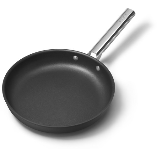 Посуда SMEG/ Сковорода 28 см, черная