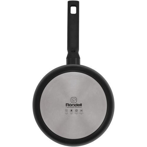 Сковорода/ Сковорода Rondell Basaltica RDA-1840 круглая 24см покрытие: TriTitanPRO ручка несъемная (без крышки) черный