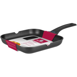 Сковорода-гриль/ Сковорода-гриль Rondell Weiser RDA-1554 квадратная 28см покрытие: Xylan Plus ручка несъемная (без крышки) черный