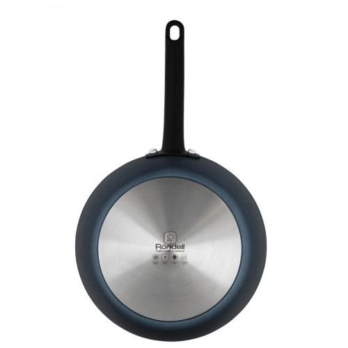 Сковорода/ Сковорода Rondell Evolution-R RDA-796 круглая 24см покрытие: Evolution ручка несъемная (без крышки) графитовый