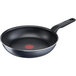 Сковорода/ Сковорода Tefal Force 4218026 круглая 26см покрытие: антипригарное ручка несъемная (без крышки) черный (9100048316)