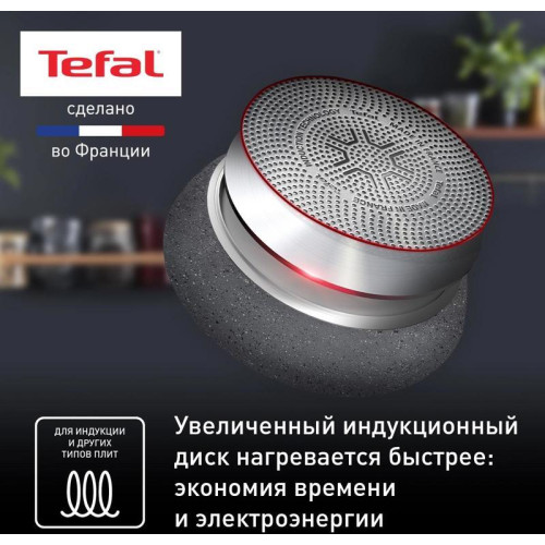 Сковорода ВОК (WOK)/ Сковорода ВОК (WOK) Tefal Natural Force G2661972 круглая 28см покрытие: Mineralia+ non-stick ручка несъемная (без крышки) серый (2100118262) Сковорода ВОК (WOK)/ Сковорода ВОК (WOK) Tefal Natural Force G2661972 круглая 28см покрытие: Mineralia+ non-stick ручка несъемная (без крышки) серый (2100118262)