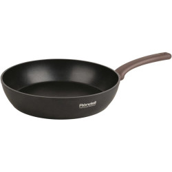Сковорода/ Сковорода Rondell Fest RDA-1340 круглая 28см покрытие: Xylan Plus ручка несъемная (без крышки) черный