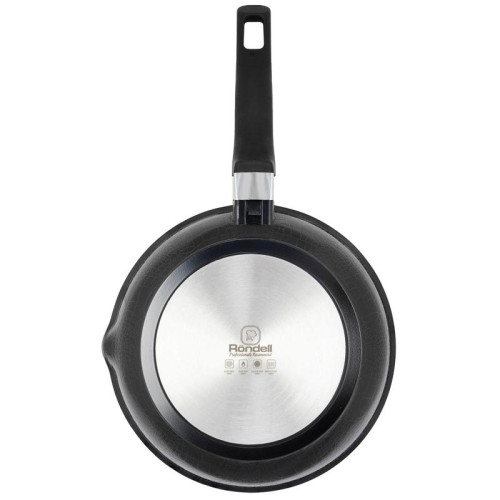Сковорода/ Сковорода Rondell Escurion RDA-894 круглая 26см покрытие: Xylan Plus ручка съемная (без крышки) черный