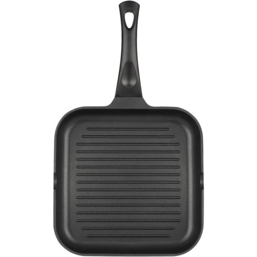 Сковорода-гриль/ Сковорода-гриль Rondell Schwarz RDA-1683 квадратная 28см покрытие: Xylan Plus ручка несъемная (без крышки) черный